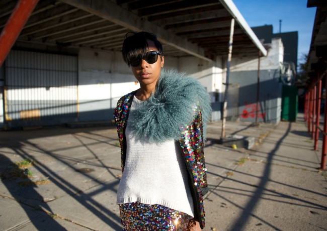 faux fur stole stole