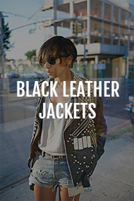 Black Leather Jackets category on Where Did U Get That