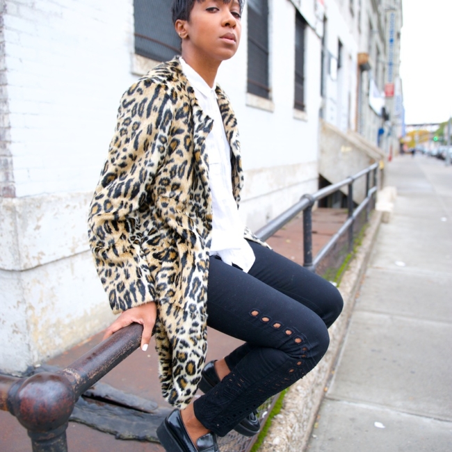 leopard print coats