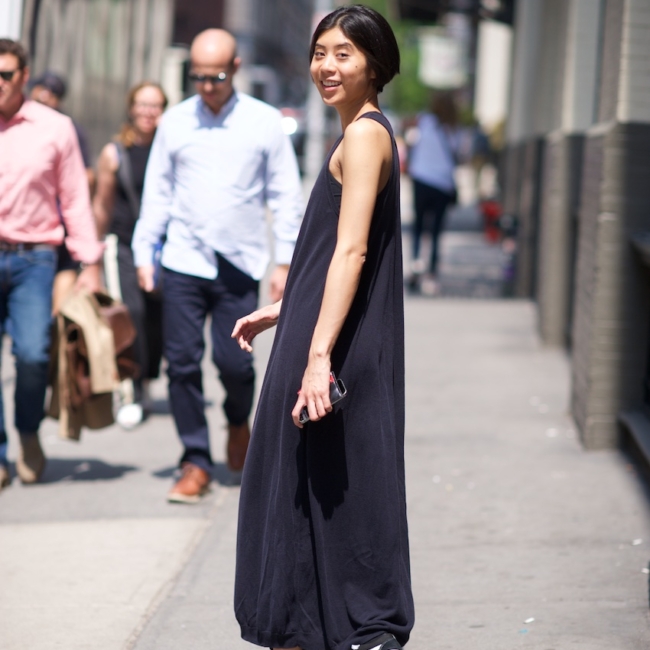black summer dress