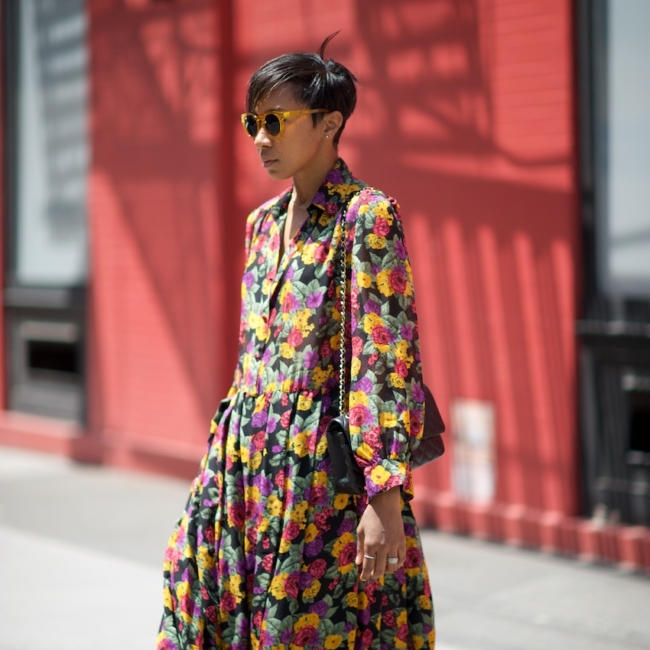 floral print dress