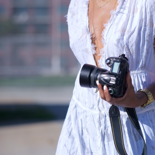 white maxi dress