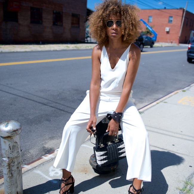 wide leg white pants