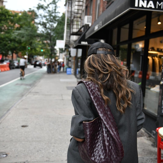 investment leather bag