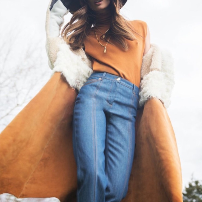 flared jeans